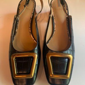 Sam Edelman Black Tanessa Slingback Mules